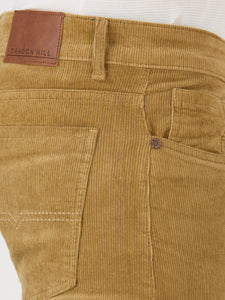 Khaki 5 Pocket Slim Tapered Cotton Stretch Jeans