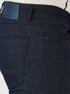 Dark Navy 5 Pocket Slim Tapered Cotton Stretch Jeans