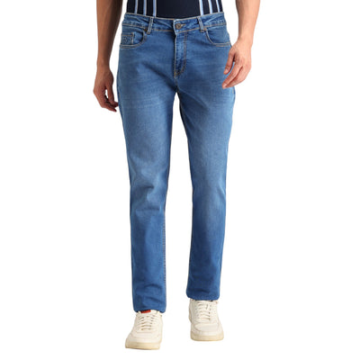 BLUE SNOW SLIM TAPERED DENIM