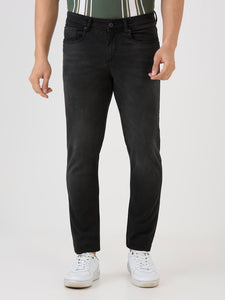 Coal Slim Tapered Stretch Denim