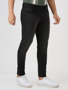 Coal Slim Tapered Stretch Denim