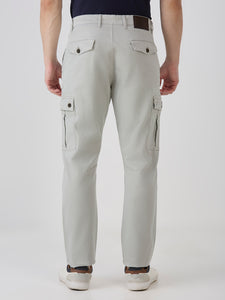 Stone Wash Slim Tapered Stretch Denim