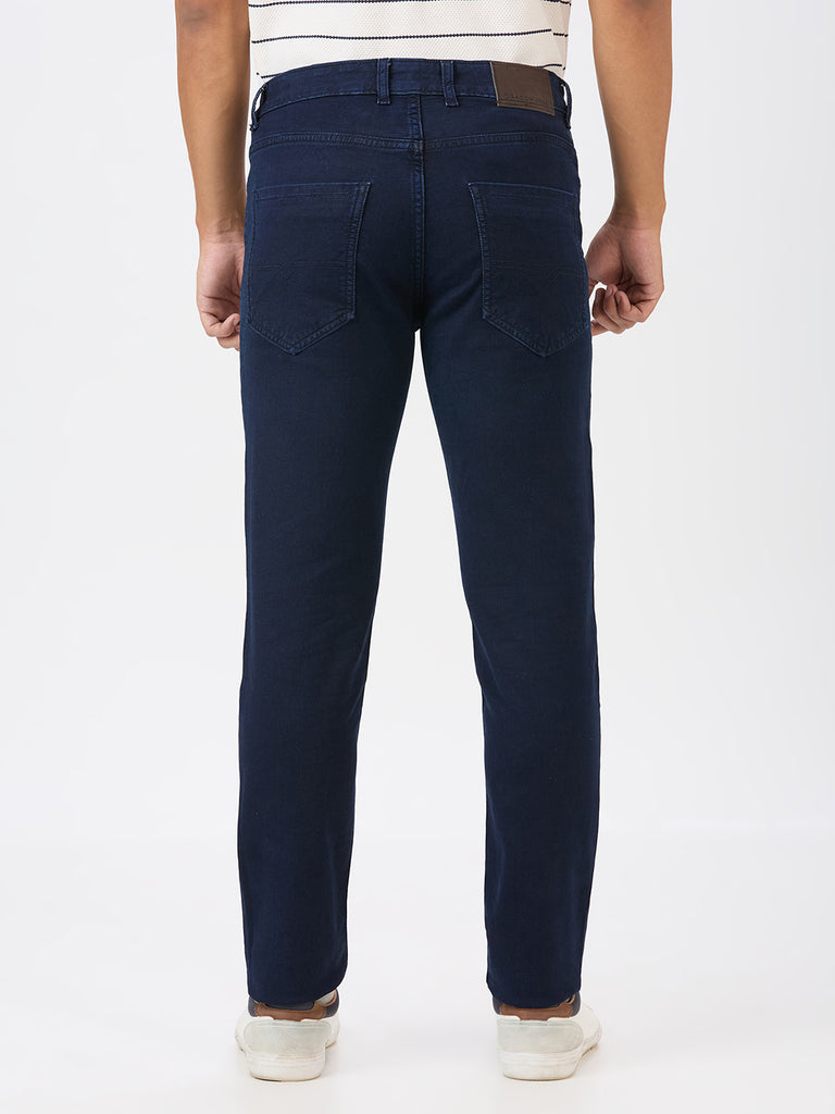 Deep Indigo Slim Tapered Stretch Denim