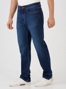Blue Lagoon Straight Fit Stretch Denim