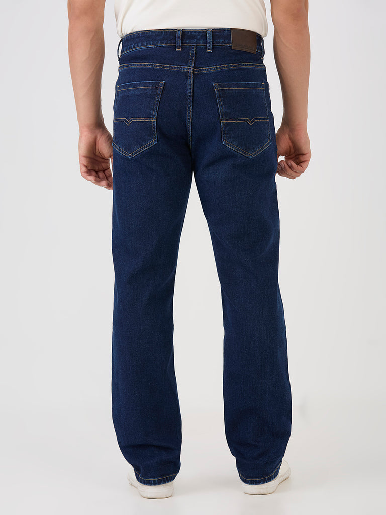 Blue Lagoon Straight Fit Stretch Denim