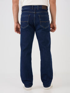 Blue Lagoon Straight Fit Stretch Denim