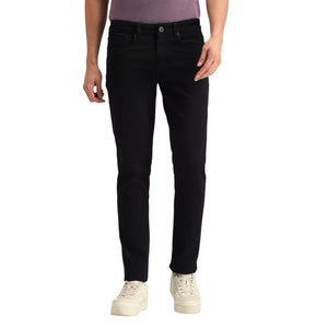 JET BLACK SLIM TAPERED DENIM