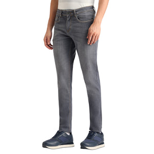 Stone Grey Slim Tapered Denim