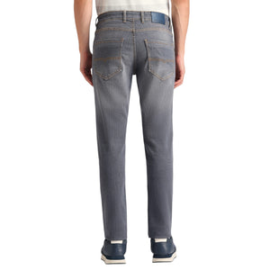 Stone Grey Slim Tapered Denim
