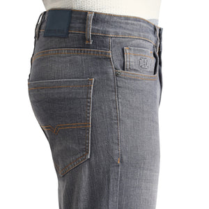 Stone Grey Slim Tapered Denim