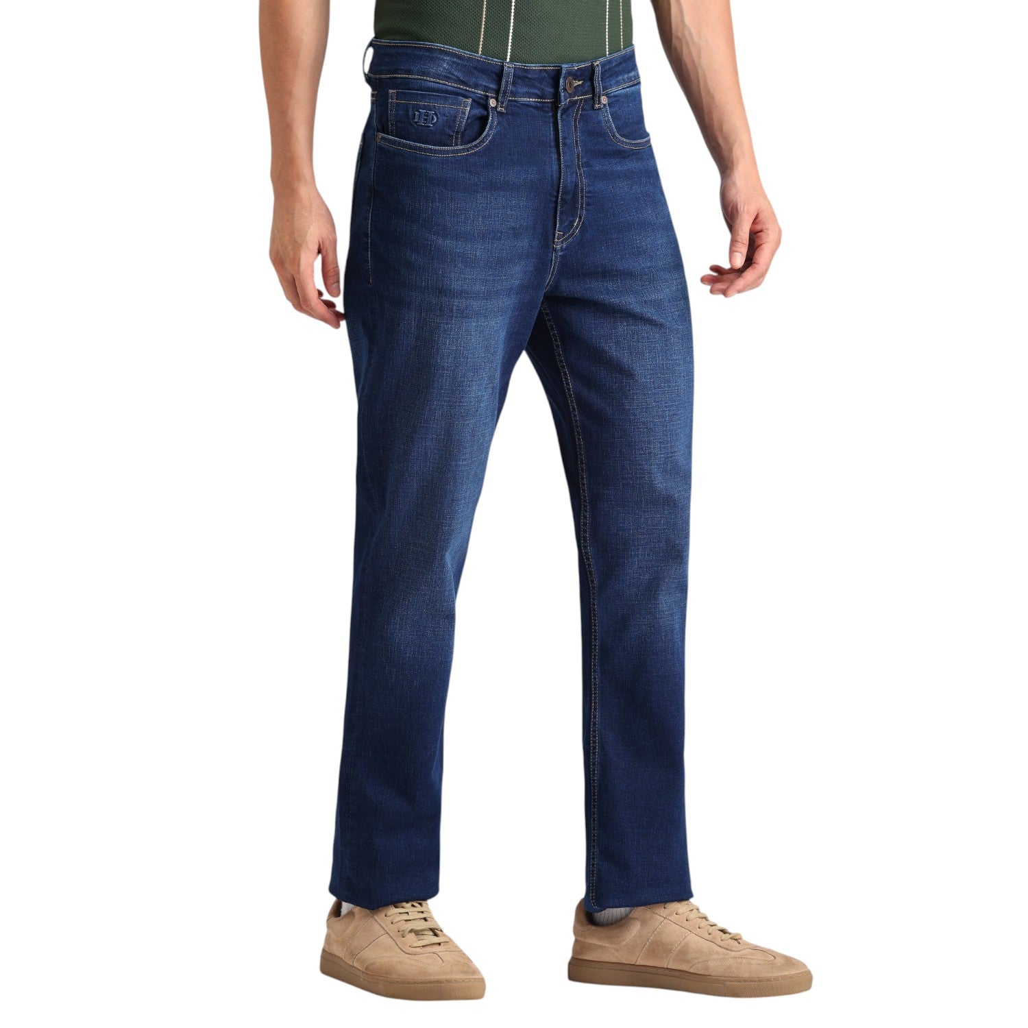 Ink Indigo Slim Straight Denim