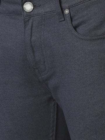 Navy Slim Tapered Stretch Denim