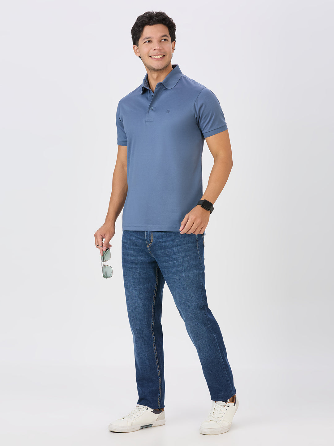 Air Force Cotton Jersey Mercerised Polo