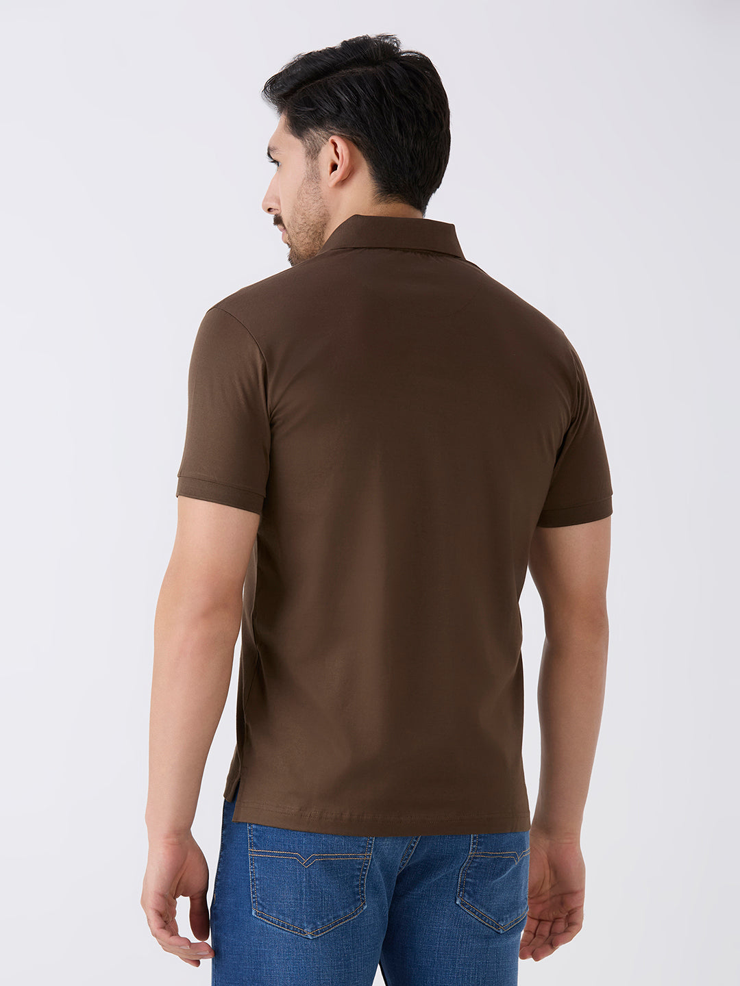 Chocco Mercerised Solid Polo