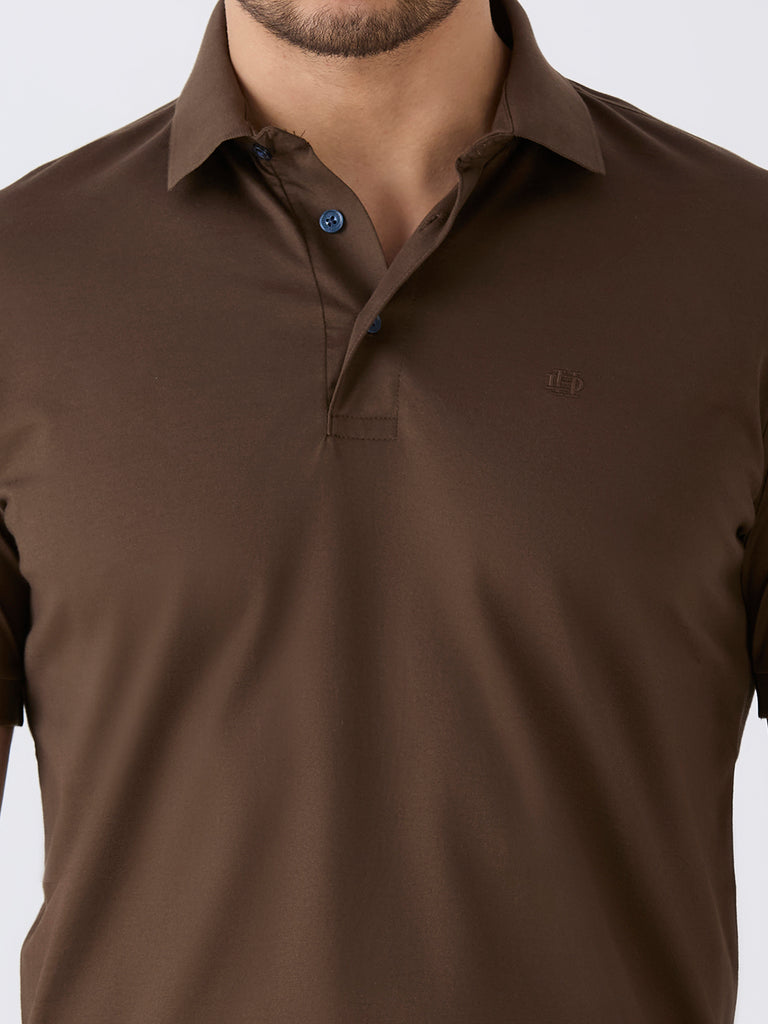 Chocco Mercerised Solid Polo