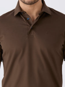 Chocco Mercerised Solid Polo