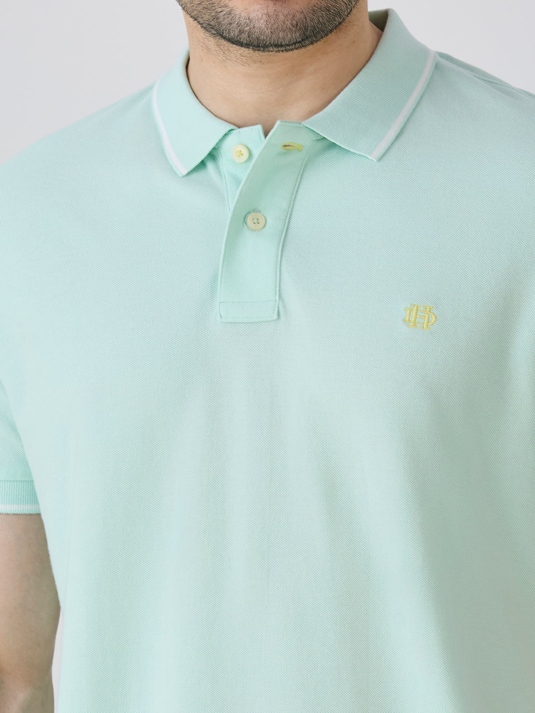 Fresh Mint Premium Cotton Pique Polo