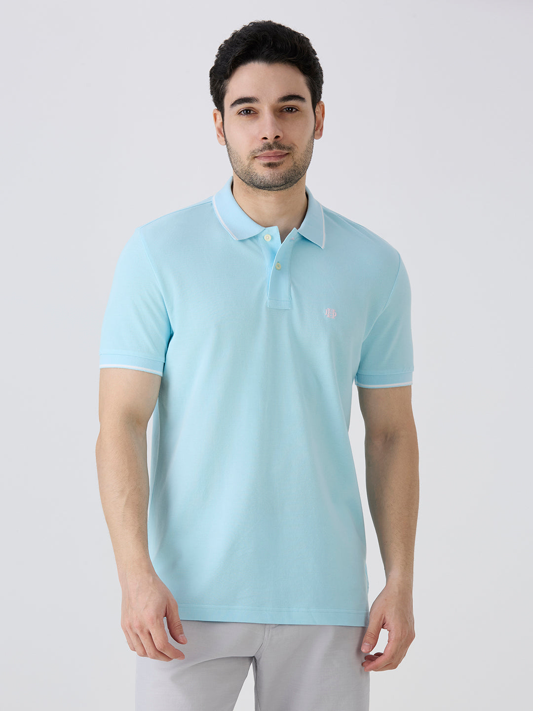 Aqua Premium Cotton Pique Polo