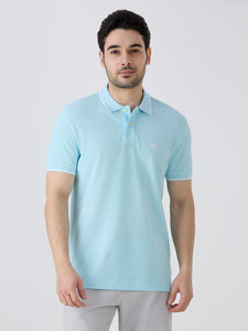 Aqua Premium Cotton Pique Polo