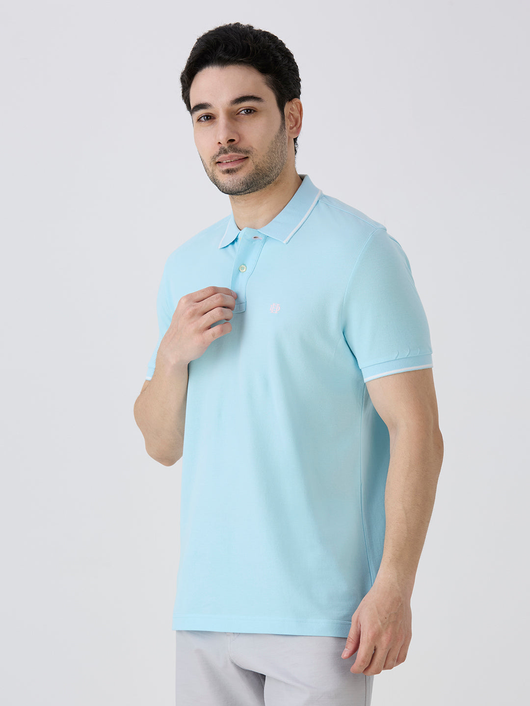 Aqua Premium Cotton Pique Polo