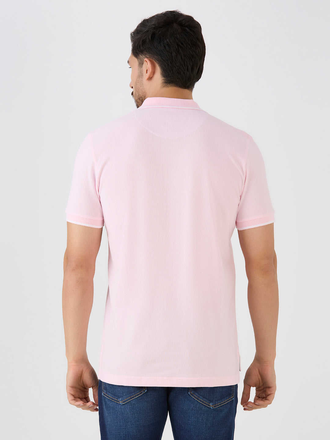 Pink Premium Cotton Pique Polo