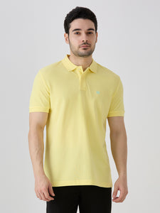 Lime Premium Cotton Pique Polo