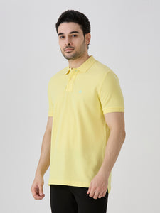 Lime Premium Cotton Pique Polo