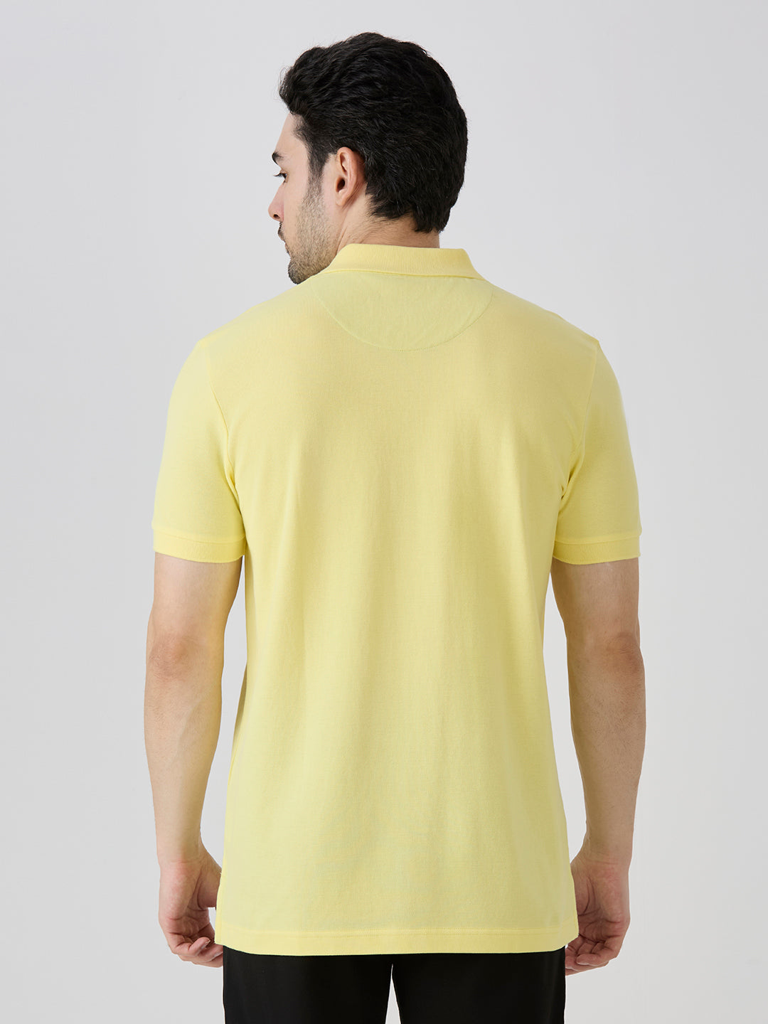 Lime Premium Cotton Pique Polo