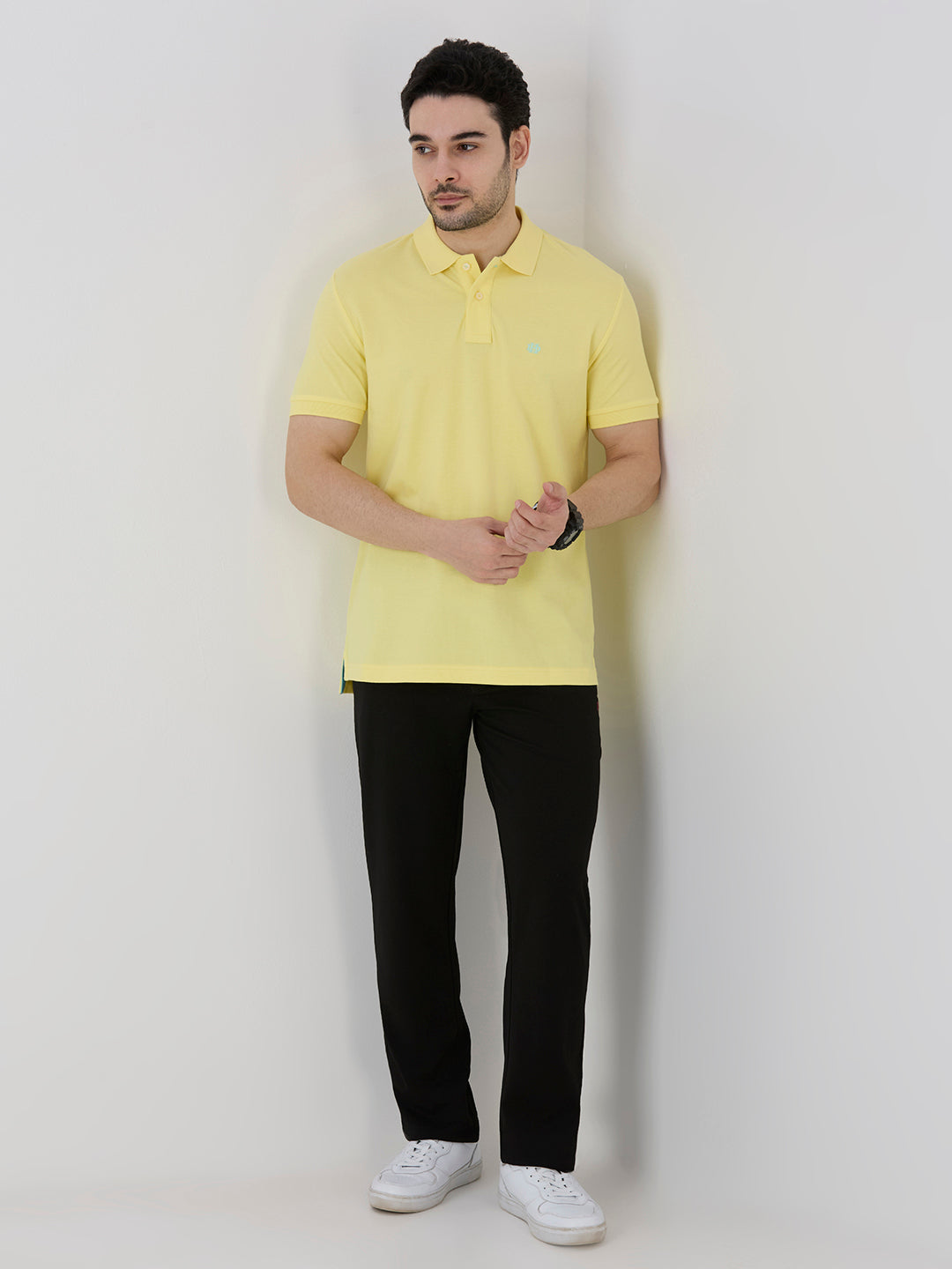 Lime Premium Cotton Pique Polo