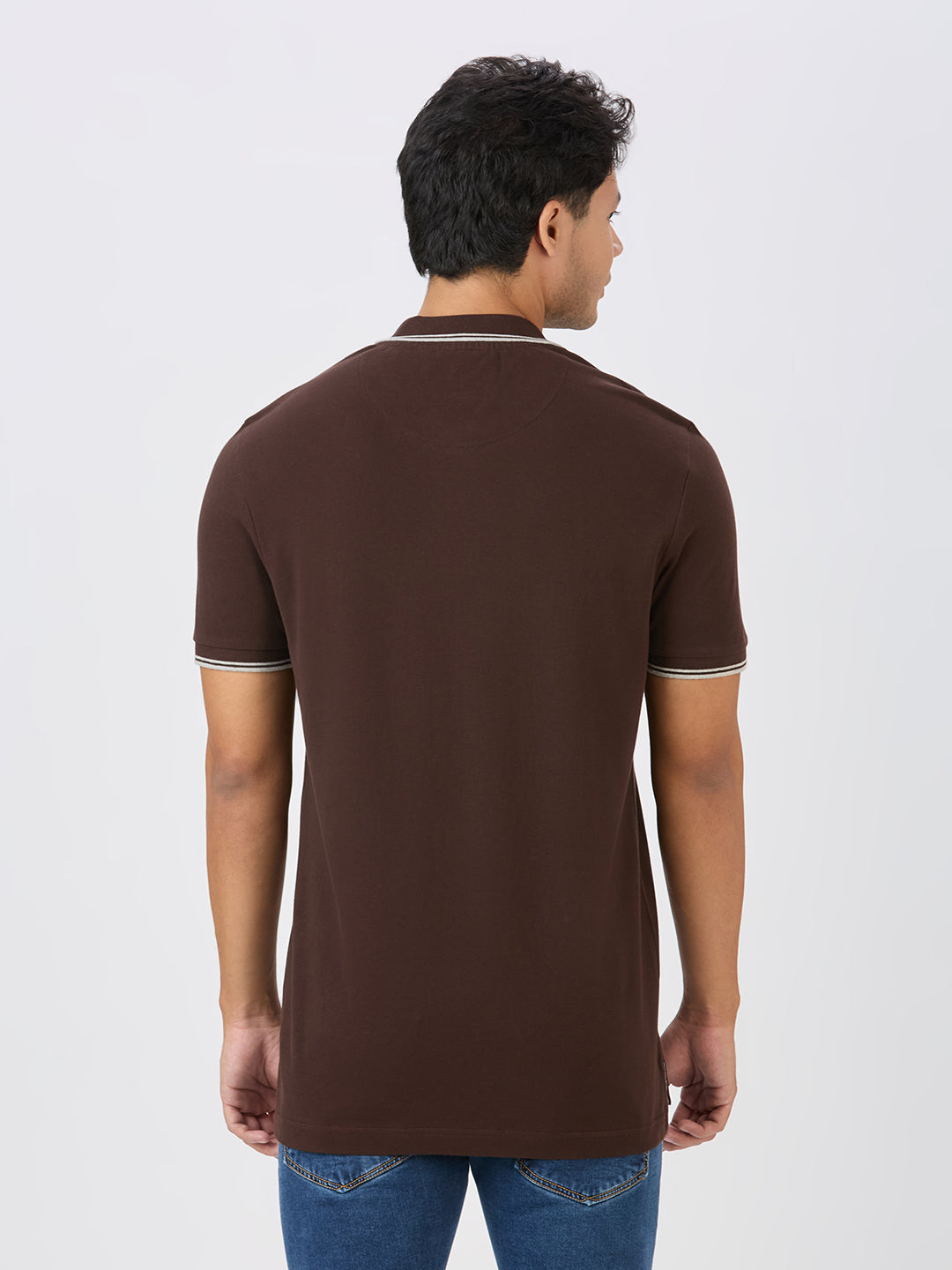 Black Coffee Premium Cotton Pique Polo