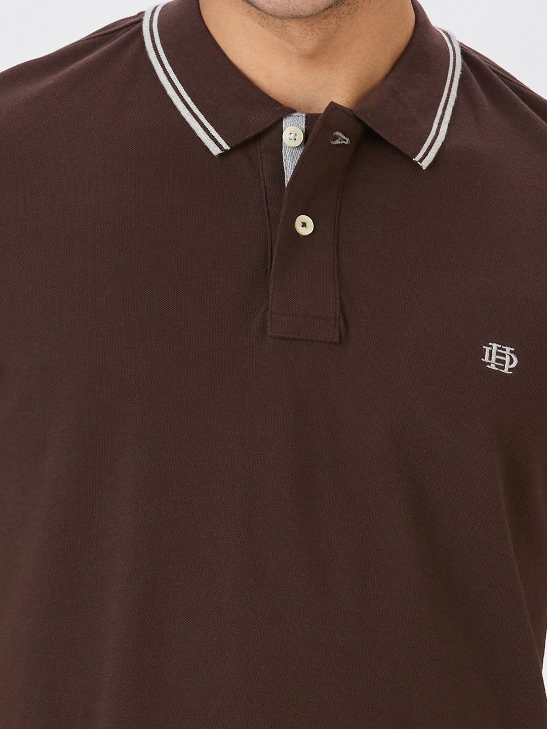 Black Coffee Premium Cotton Pique Polo