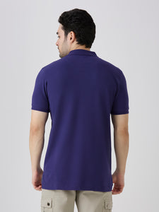 Ultra Violet Premium Cotton Pique Polo