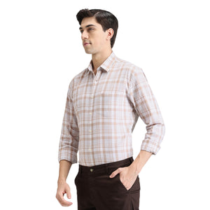 Butter Scotch Premium Cotton Slim Fit Checks Shirt
