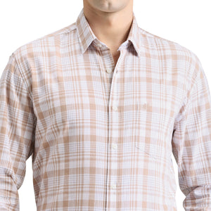 Butter Scotch Premium Cotton Slim Fit Checks Shirt