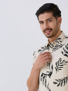 Phantom Slim Fit Premium Cotton Printed Shirt