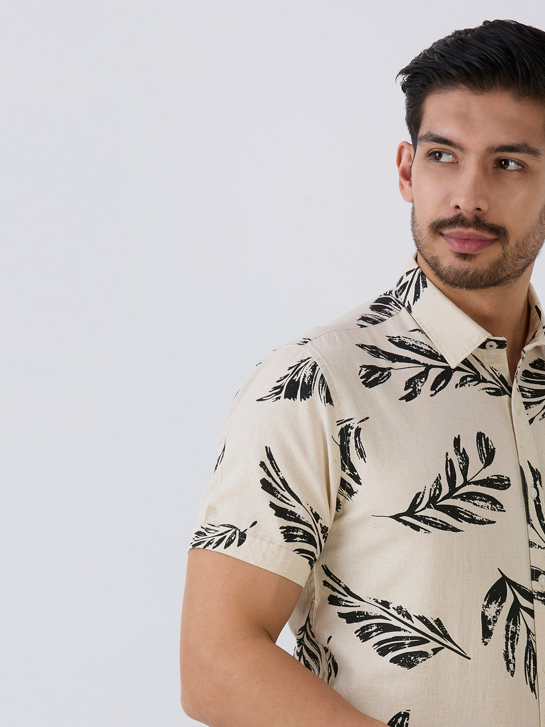 Phantom Slim Fit Premium Cotton Printed Shirt