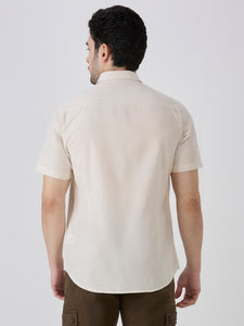 Natural Slim Fit Premium Cotton Solid Shirt