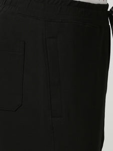 Black French Terry Lycra Shorts
