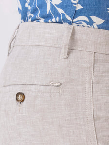 Natural-Cotton Linen-Trousers-Slim-Tapered-Fit