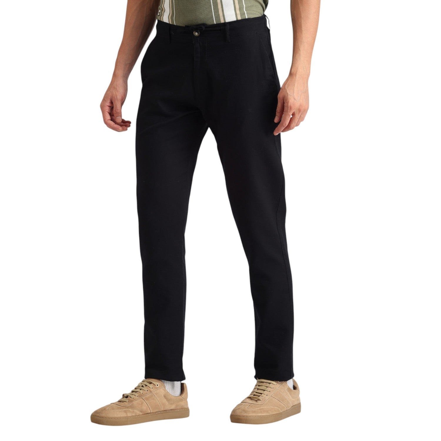 Black Travel Trouser