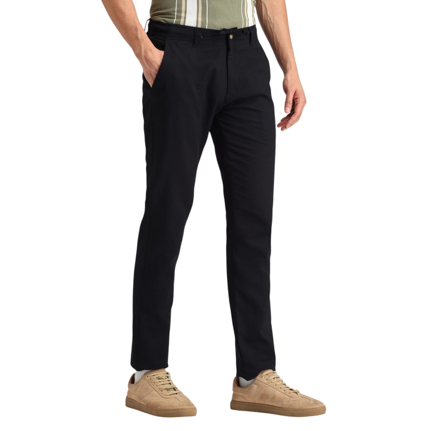Black Travel Trouser