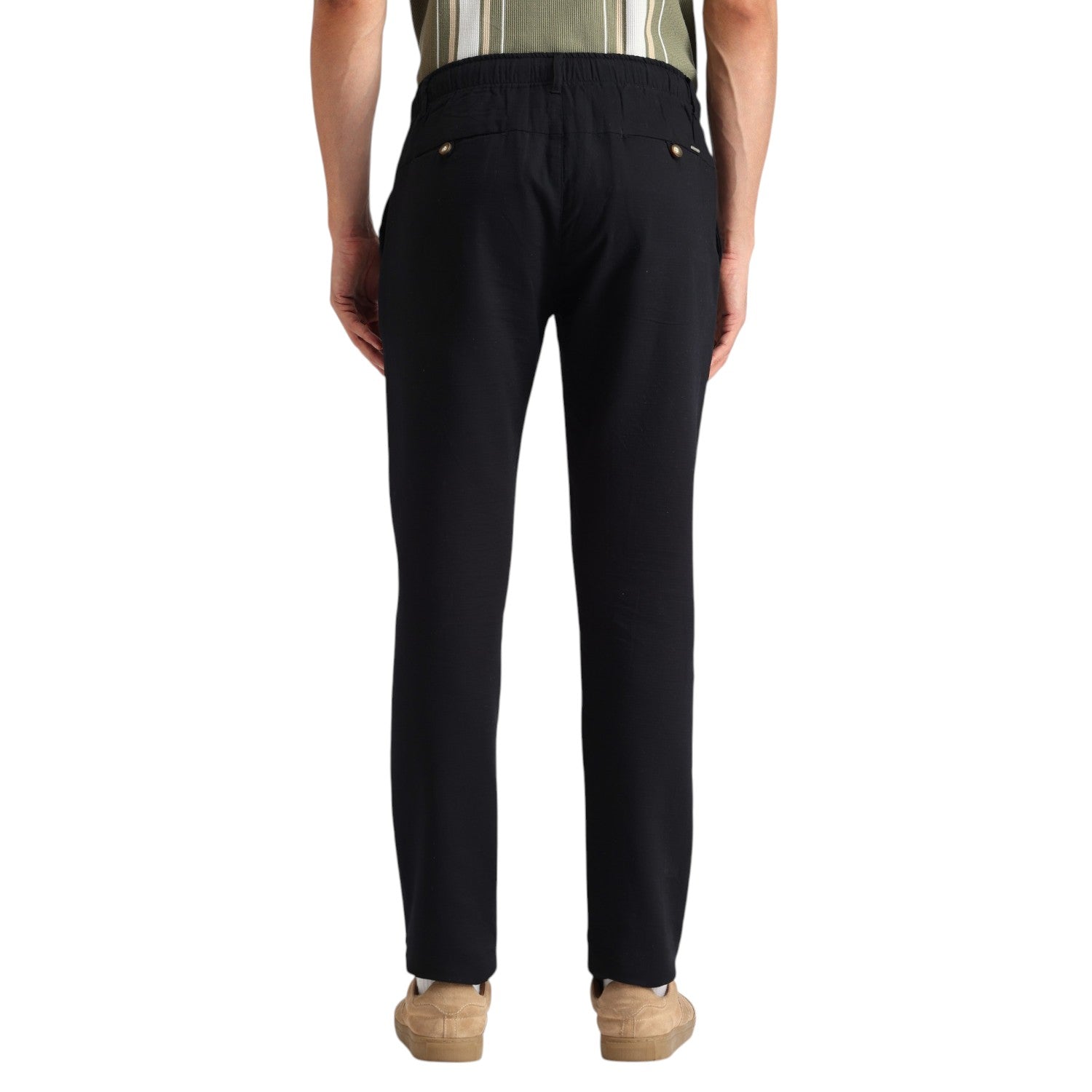 Black Travel Trouser