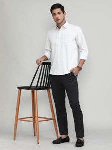 Fawn Slim Fit Premium Cotton Printed Shirt -SS25