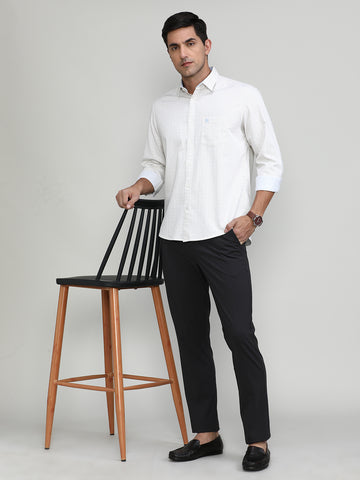 Fawn Slim Fit Premium Cotton Printed Shirt -SS25