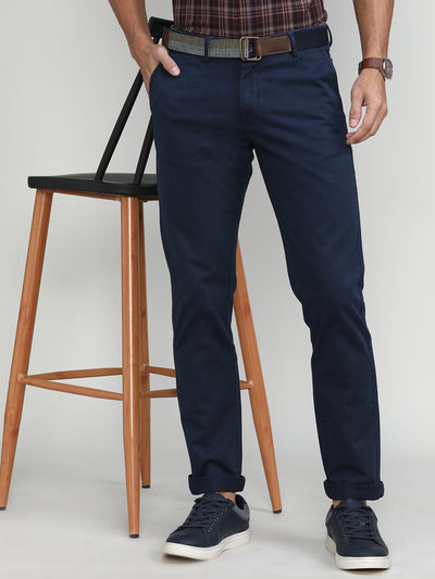 Royal Navy Cotton Trousers Slim Tapered Fit