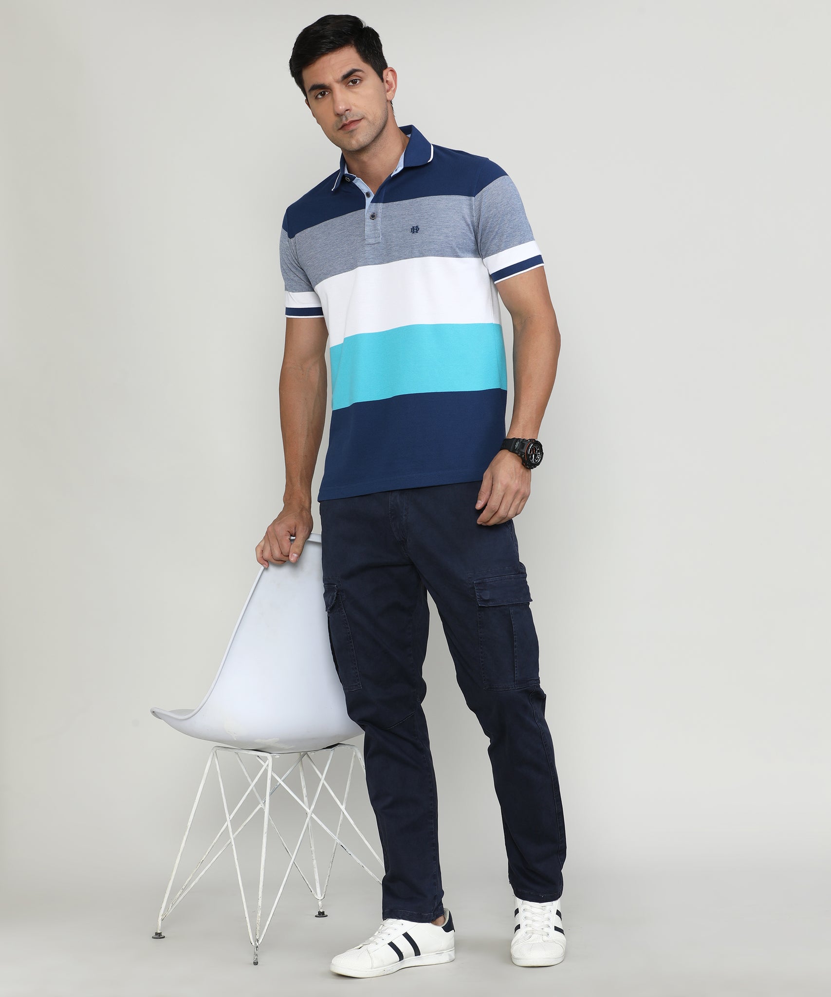 Dark Navy Cargo Pants