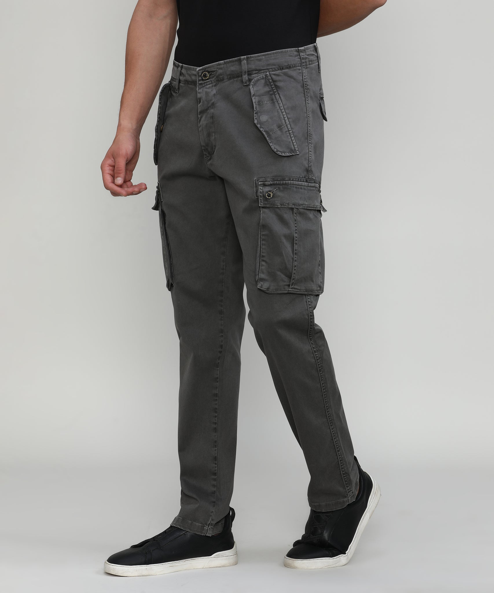 Gun Powder Shade Cargo Pants