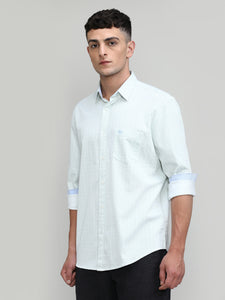Fern Slim Fit Premium Cotton Printed Shirt -SS25
