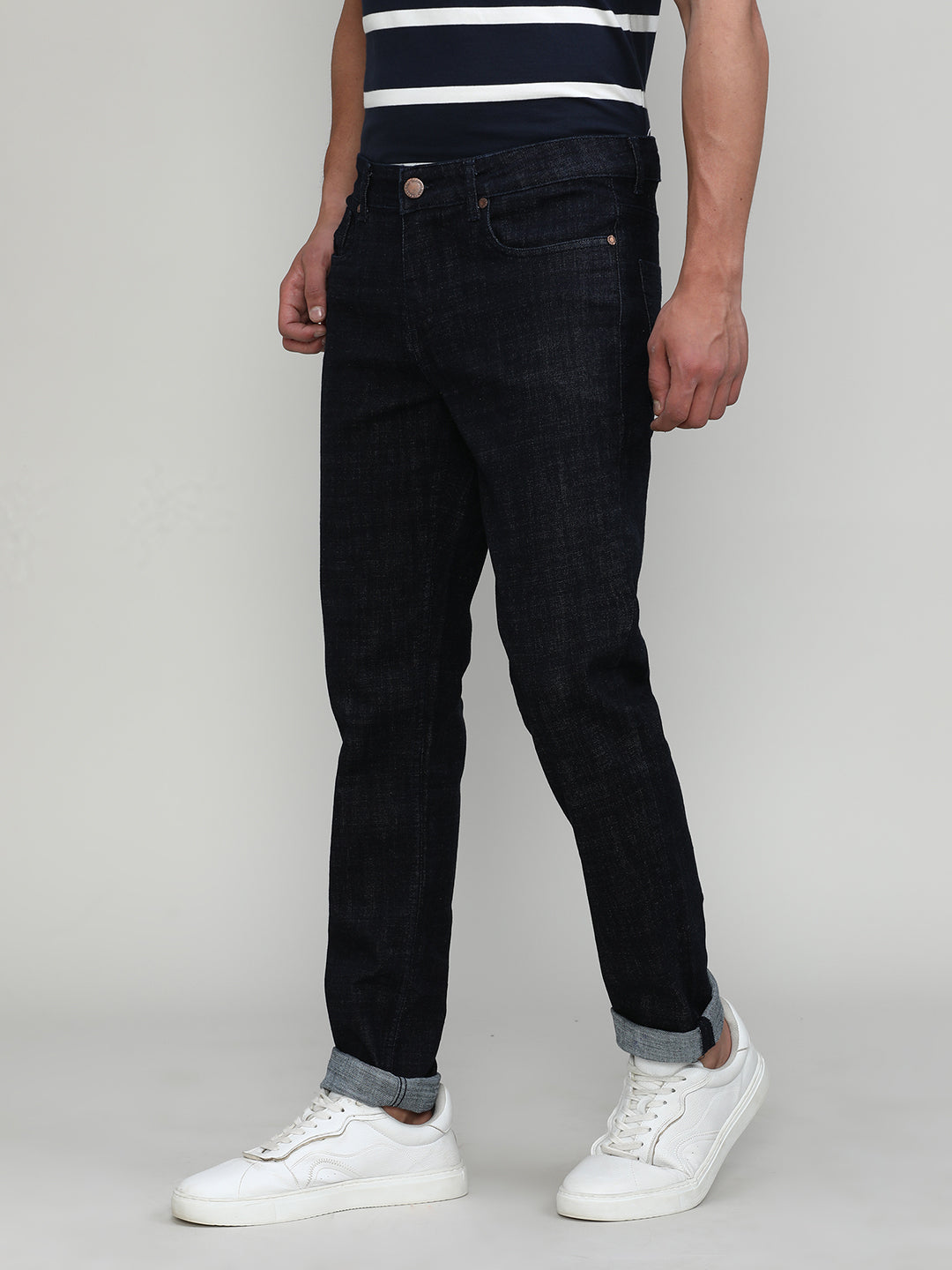 Raw Blue Slim Tapered Stretch Denim