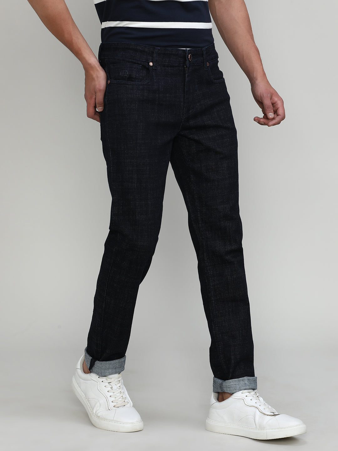 Raw Blue Slim Tapered Stretch Denim